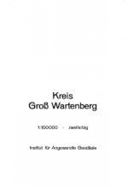 Karte Groß Wartenberg