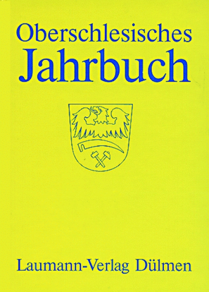 Oberschlesisches Jahrbuch 1993, Band 9