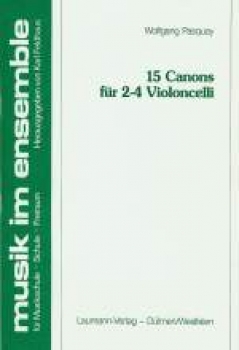 15 Canons für 2-4 Violoncelli - Einzelstimmen