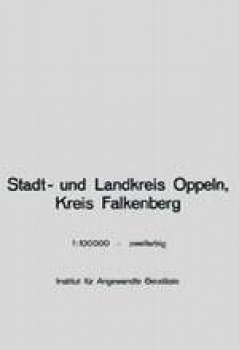 Karte Oppeln und Falkenberg