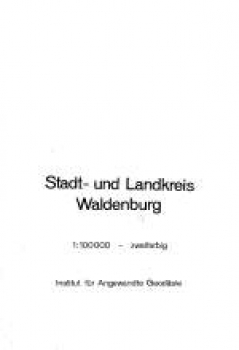 Karte Waldenburg