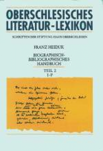 Oberschlesisches Literatur-Lexikon, Bd. 2
