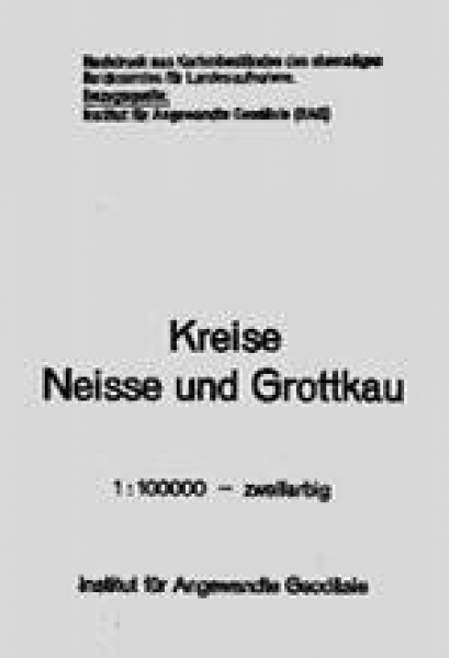 Karte Neisse und Grottkau